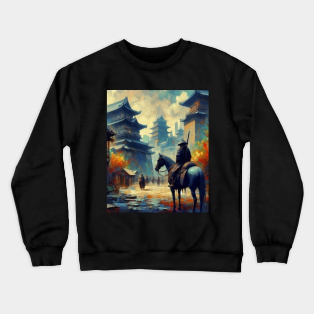 Impressionism - Horsemen Crewneck Sweatshirt by AnimeVision